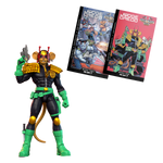 Judge Dredd x Biker Mice From Mars | Judge Throttle Figure & Comic Book Bundle