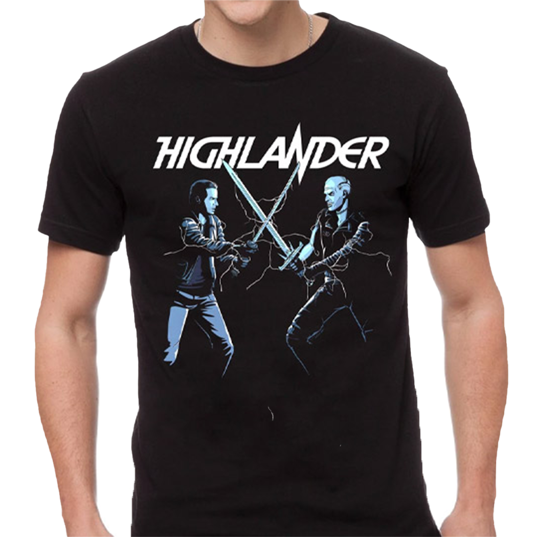Highlander: Showdown T-Shirt - Black