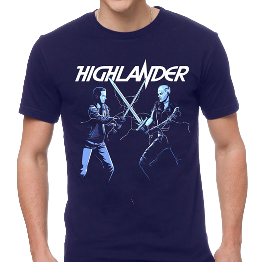 Highlander: Showdown T-Shirt - Navy
