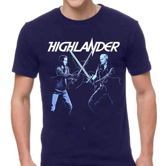 Highlander: Showdown T-Shirt - Navy