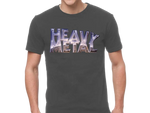 Heavy Metal Logo T-shirt - Gray