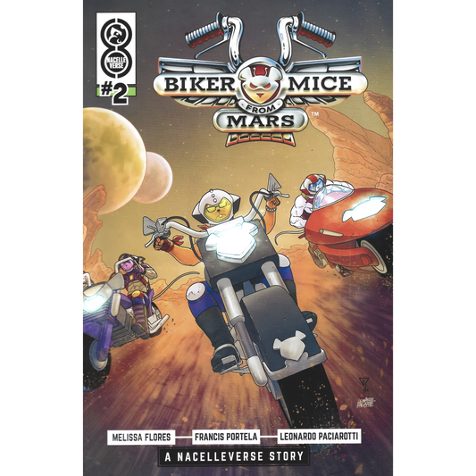 Biker Mice From Mars #2 Comic Book - Cover E by Francis Portella (1:20) Variant