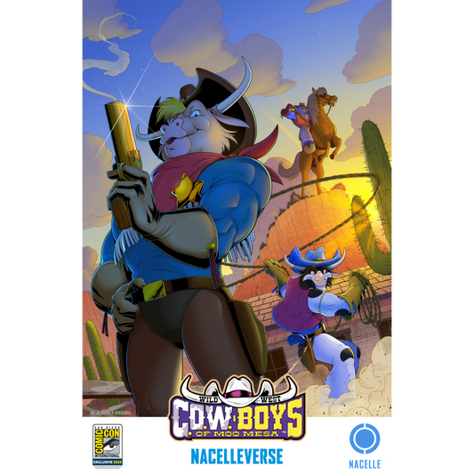C.O.W.-Boys of Moo Mesa - SDCC Poster