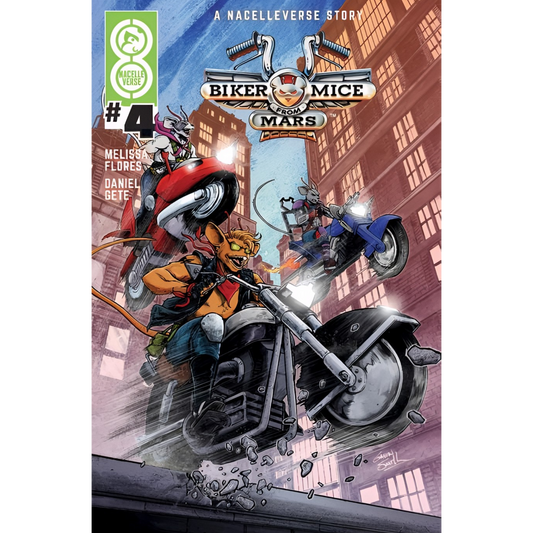 Biker Mice From Mars (2025) #4 Comic Book - Cover B by Gavin Smith