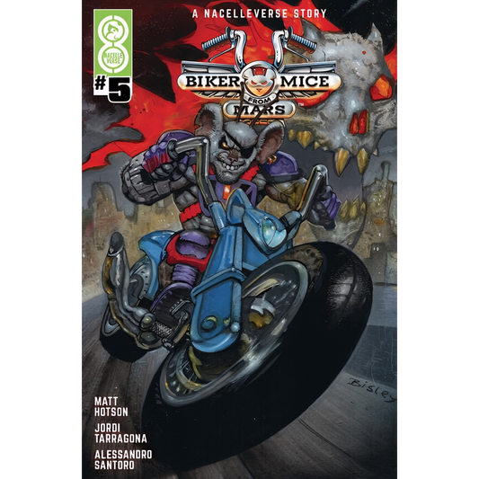 Biker Mice From Mars (2025) #5 Comic Book - Cover D by Simon Bisley (1:10) Interlocking Variant