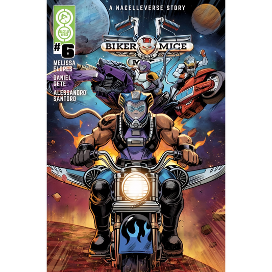 Biker Mice From Mars (2025) #6 Comic Book - Cover B by Patrick Spaziante