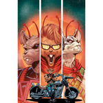 Biker Mice From Mars (2025) #6 Comic Book - Cover D by Jordi Taragona (1:20) Full Art Variant