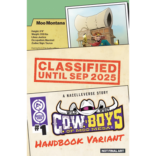 Wild West C.O.W.-Boys of Moo Mesa #1 - Cover D by Gavin Smith Handbook Variant