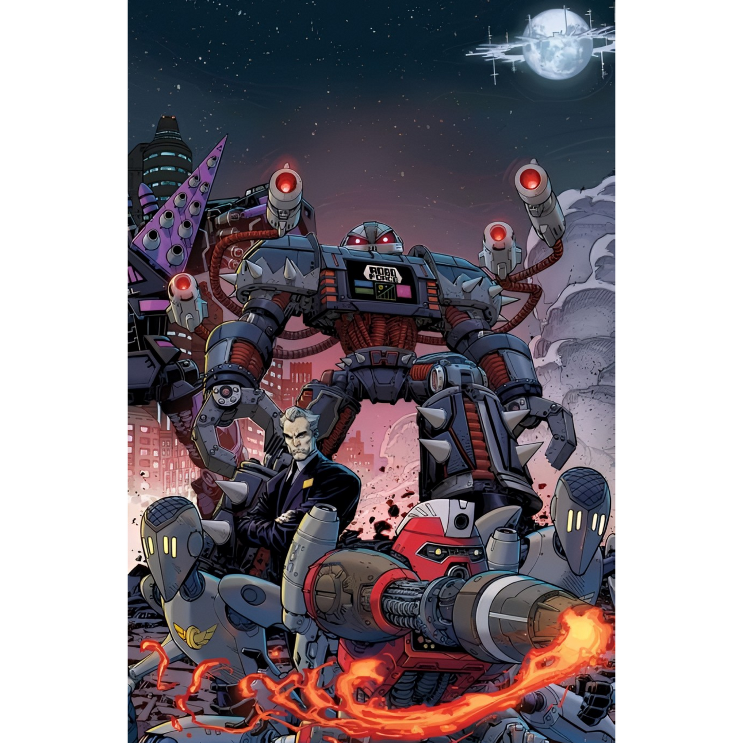 RoboForce #3 Comic Book - Cover D by Dustin Weaver (1:10) Full Art Variant