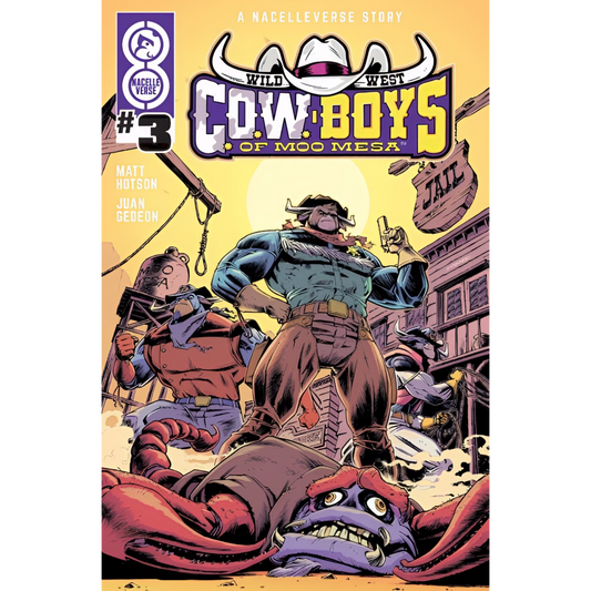 Wild West C.O.W.-Boys of Moo Mesa #3 - Cover B by Andrew Krahnke