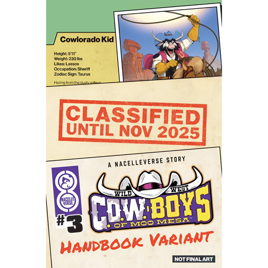 Wild West C.O.W.-Boys of Moo Mesa #3 - Cover C by Patrick Spaziante Handbook Variant