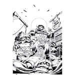 Wild West C.O.W.-Boys of Moo Mesa #3 - Cover E by Andrew Krahnke B&W Variant