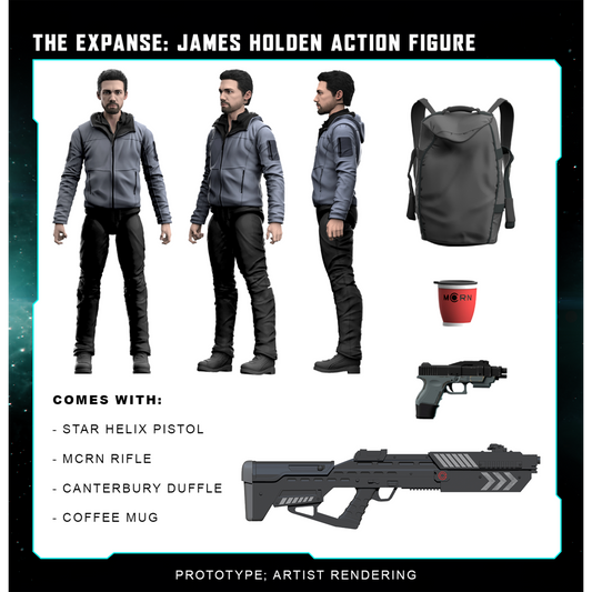 THE EXPANSE - James Holden Action Figure