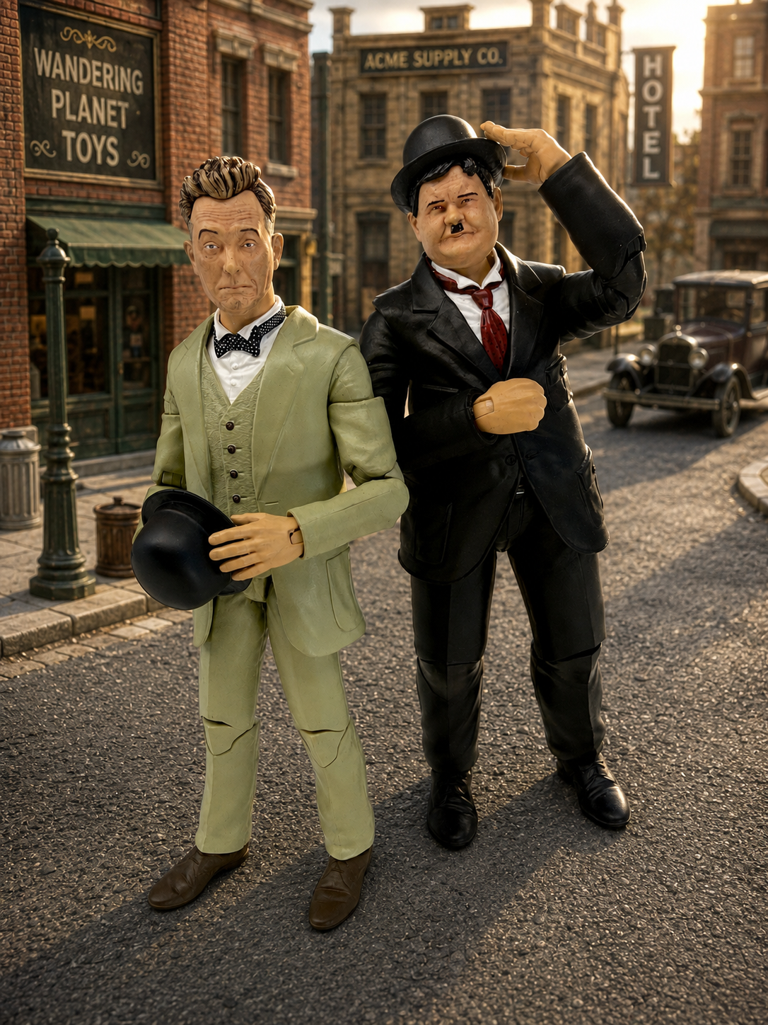 Laurel and Hardy Box Color Set
