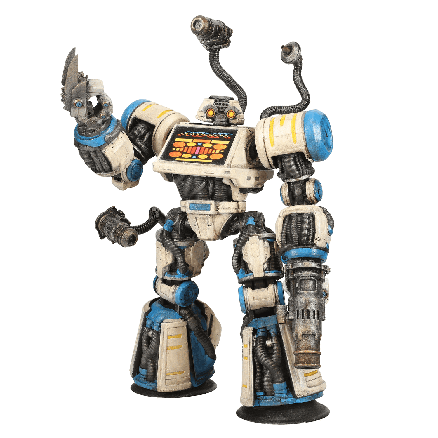 Maxx 89 collectible figure in artist rotating gif