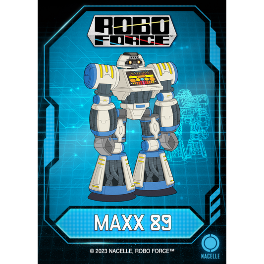 RoboForce - Maxx 89 animerad karaktärsmagnet