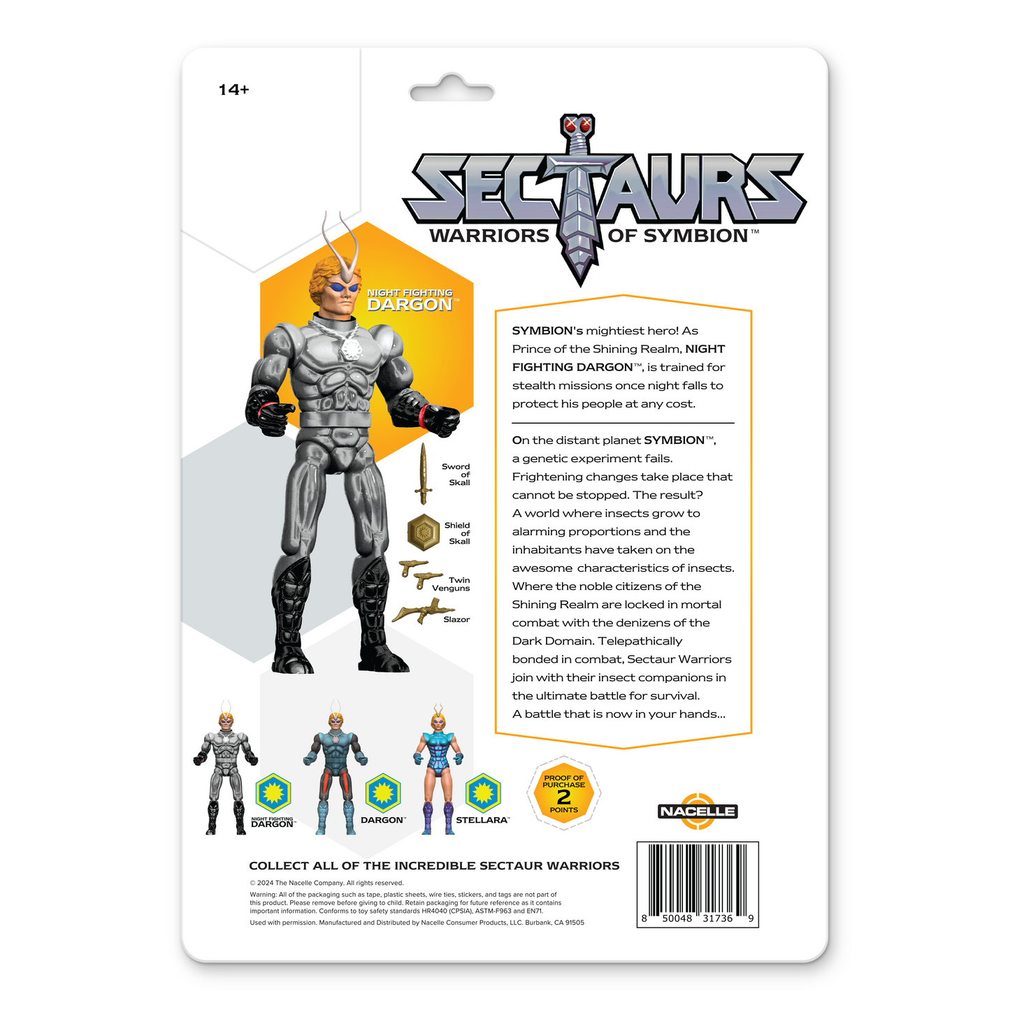 Sectaurs - Night Fighting Dargon Action Figure - WALMART EXCLUSIVE!