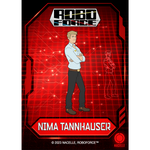 RoboForce - Imán de personaje animado Nima