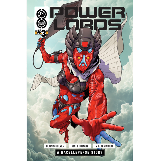 Power Lords #3 Comic Book - Cover B By Salvador Larroca