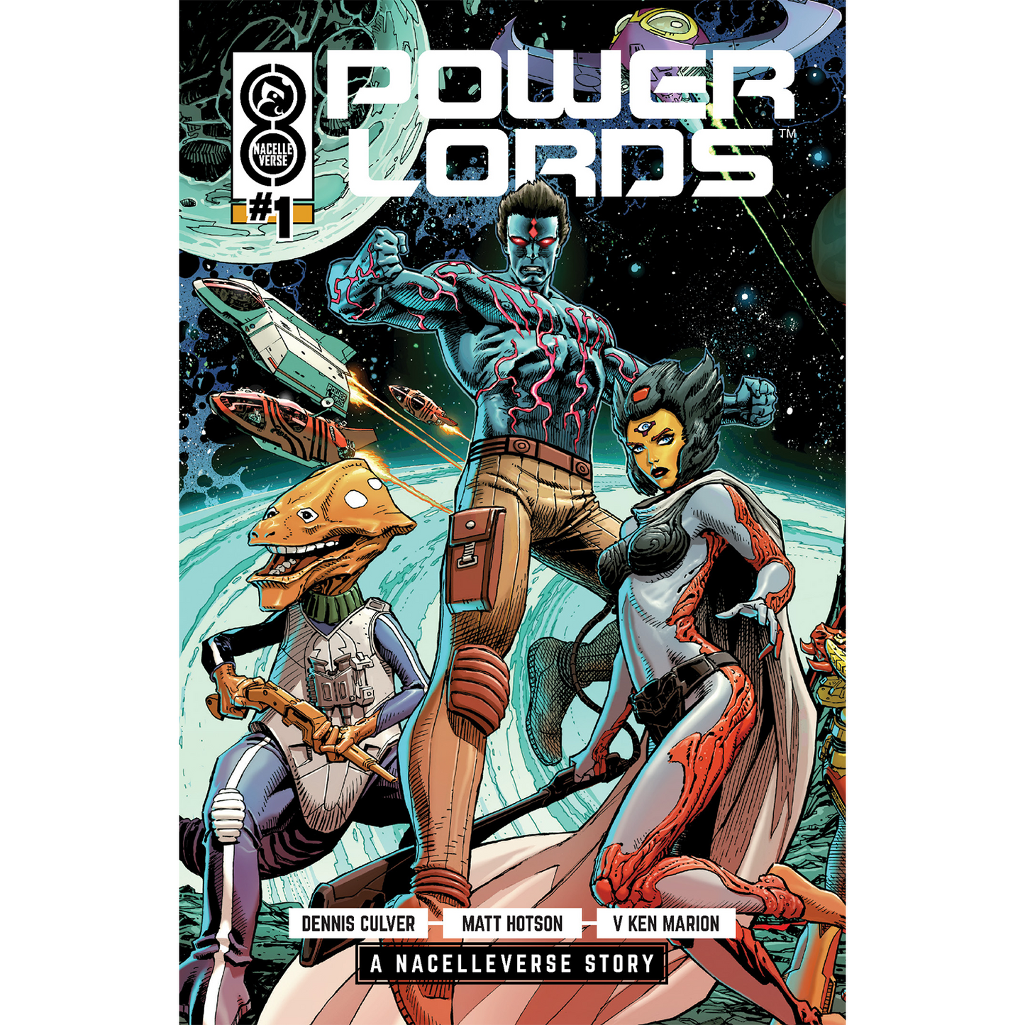 Power Lords #1 Comic Book - Cover A by Dustin Weaver