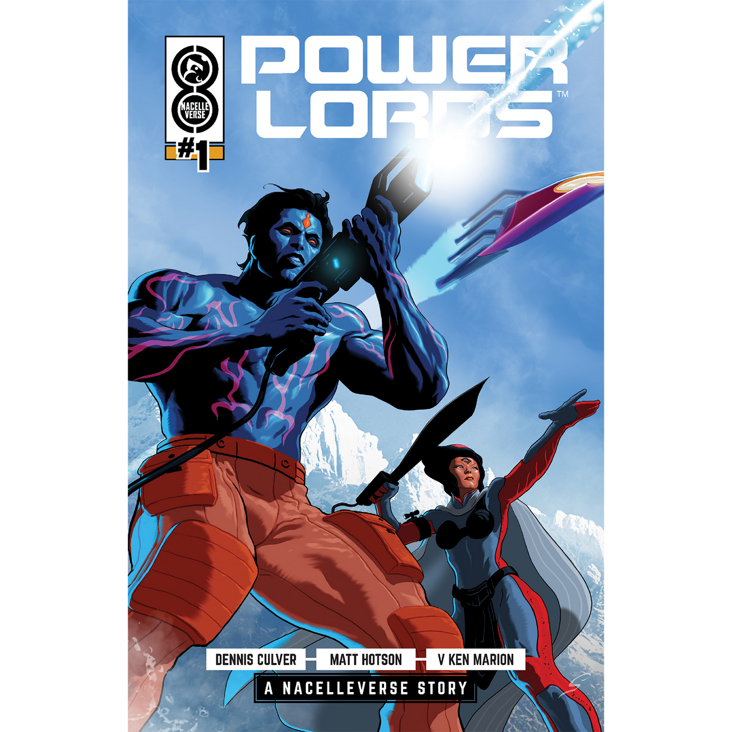 Power Lords #1 Comic Book - Cover F by Grey Williamson 1:20 Variant