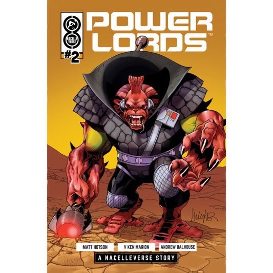 Power Lords #2 Comic Book - Cover B By Salvador Larroca