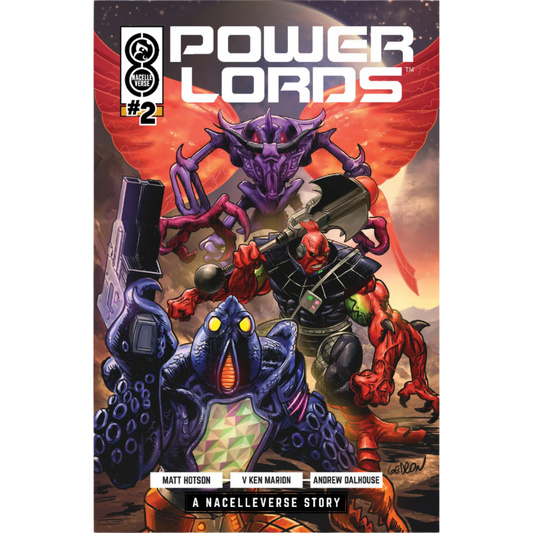 Power Lords #2 Comic Book - Cover E by Juan Gedeon 1:20 Variant