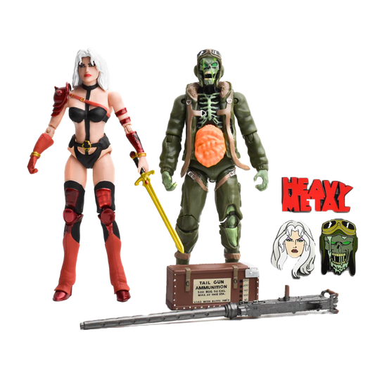 Heavy Metal : 300th Issue Commemorative FigBiz Action Figure Twin Pack