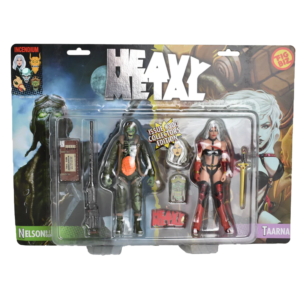 Heavy Metal : 300th Issue Commemorative FigBiz Action Figure Twin Pack