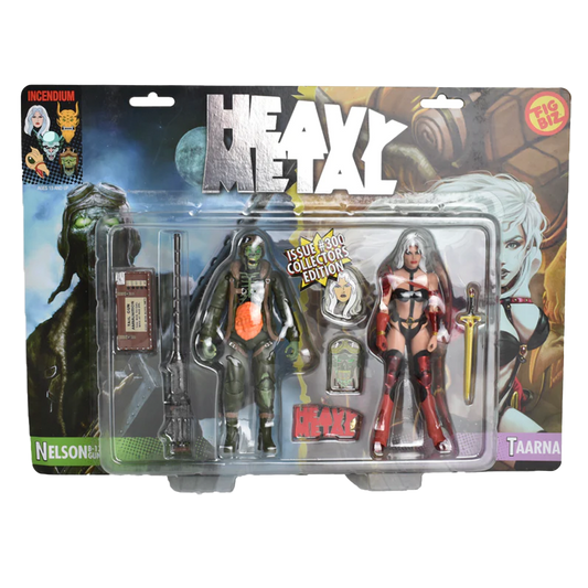 Heavy Metal : 300th Issue Commemorative FigBiz Action Figure Twin Pack