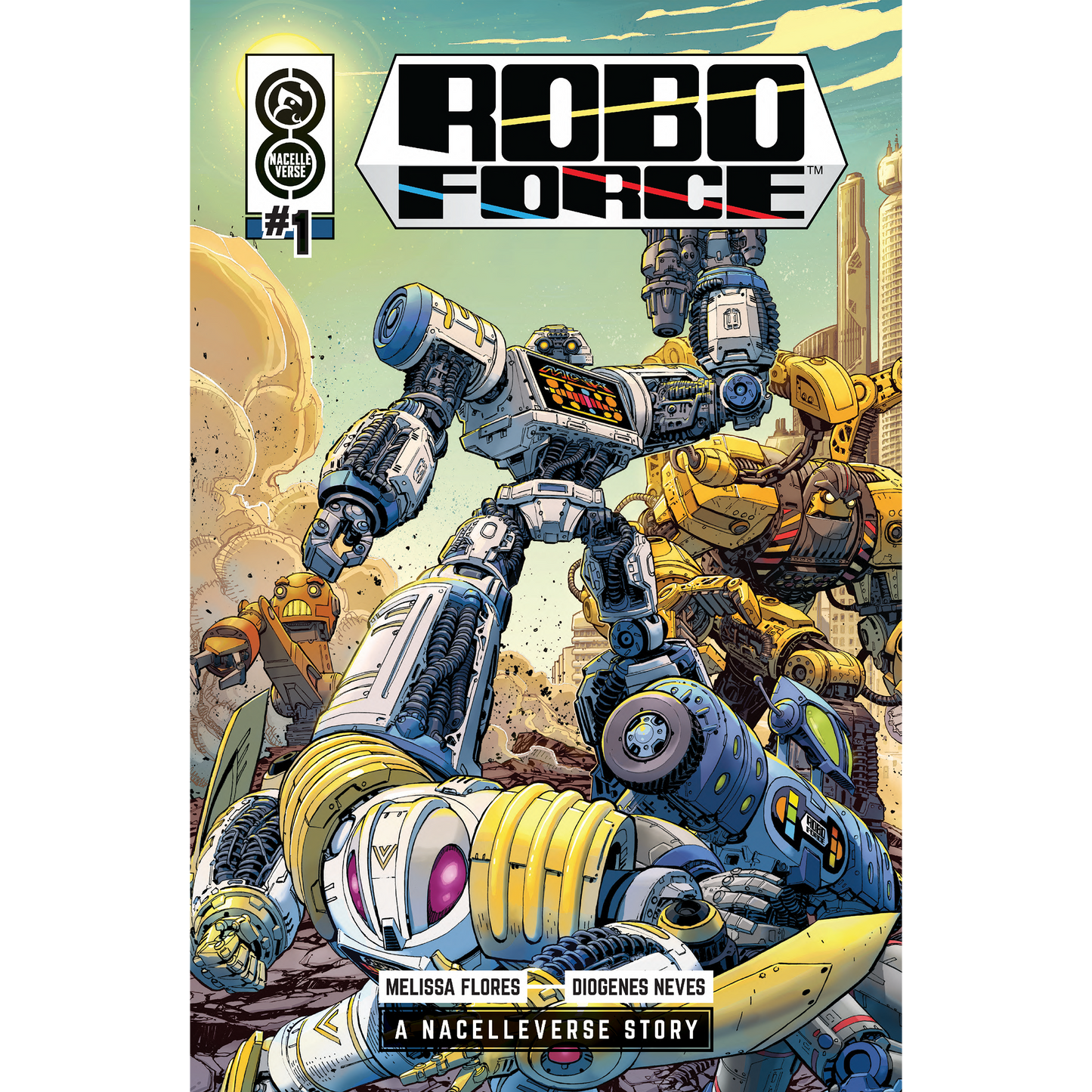 RoboForce #1 Comic Book - Cover A by Dustin Weaver