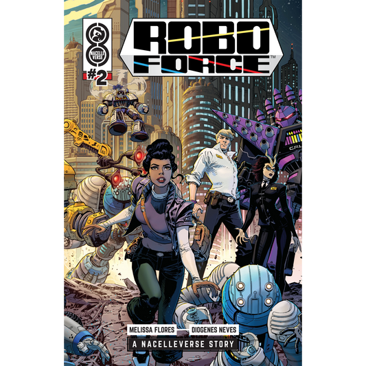 RoboForce #2 Serietidning - Omslag A av Dustin Weaver
