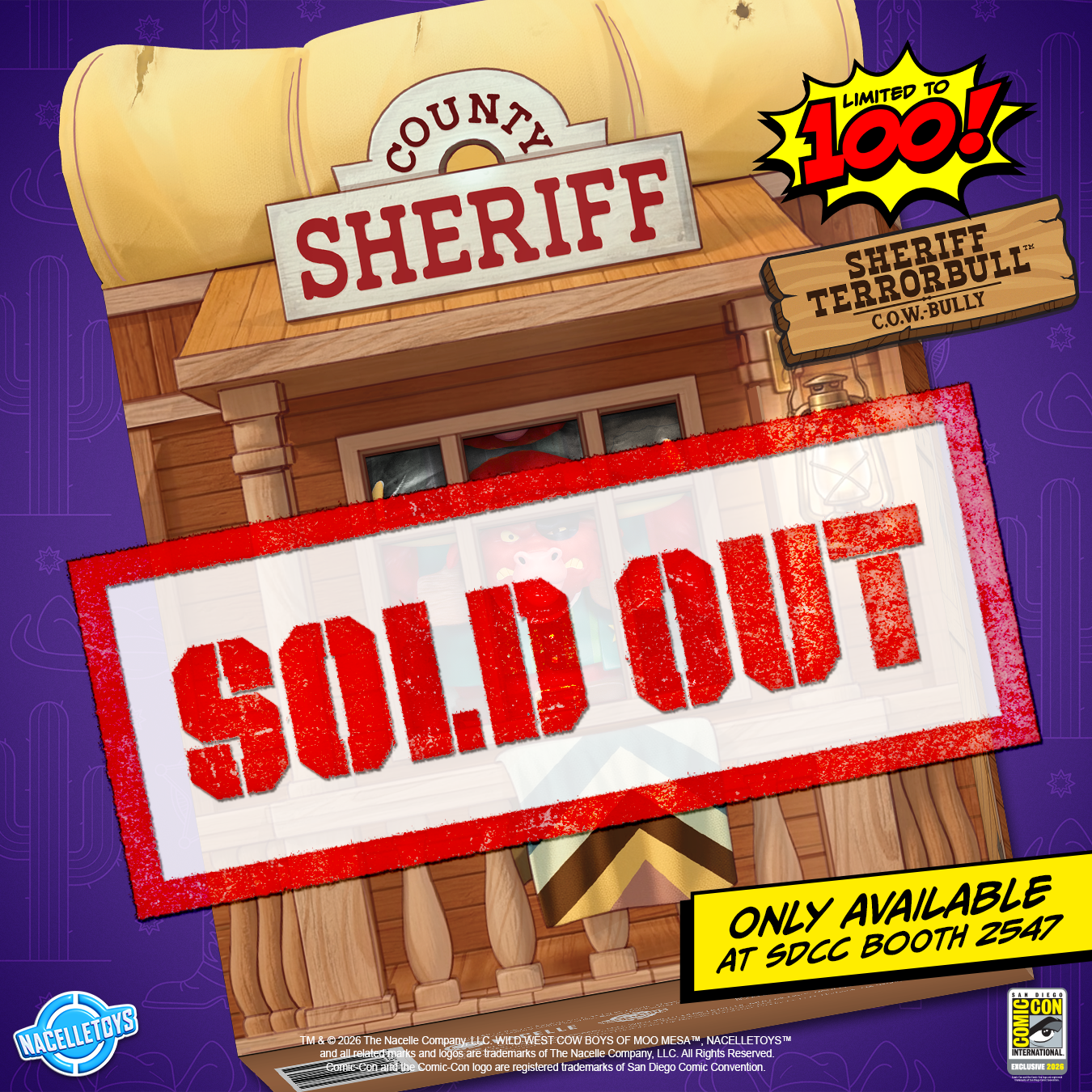 C.O.W.-Boys of Moo Mesa | Sheriff Terrorbull in the Sheriff’s Office