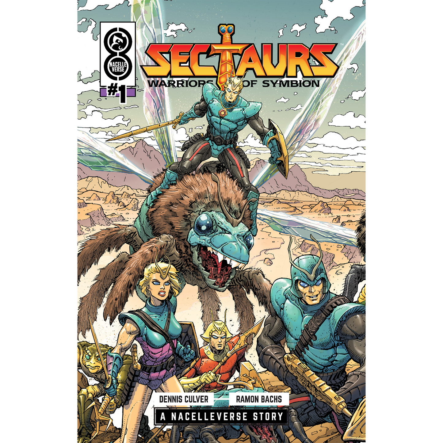 Sectaurs #1 Comic Book Cover A by Dustin Weaver