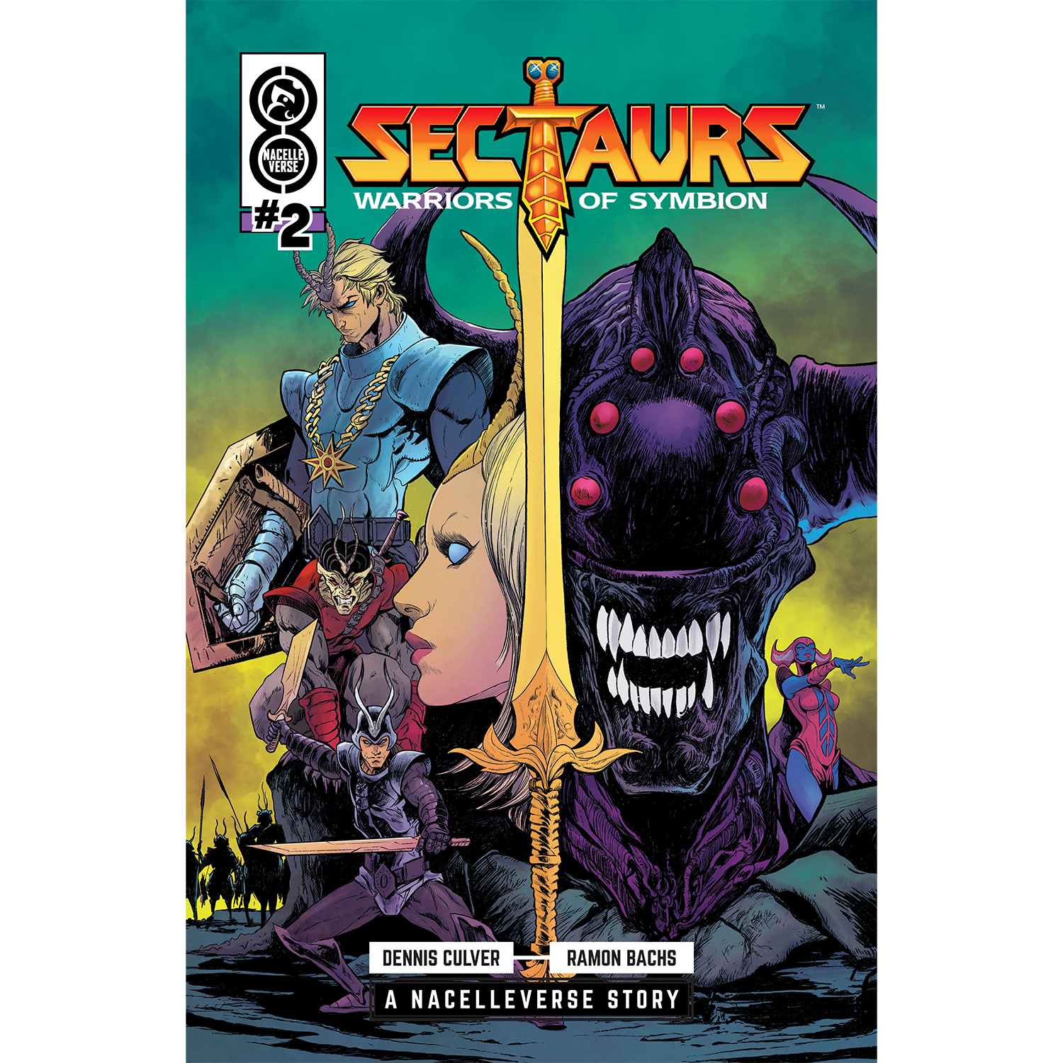 Sectarus Sectaurs #2 Comic Book Cover B by Adam Pollina And Ulises Arreola – The ...