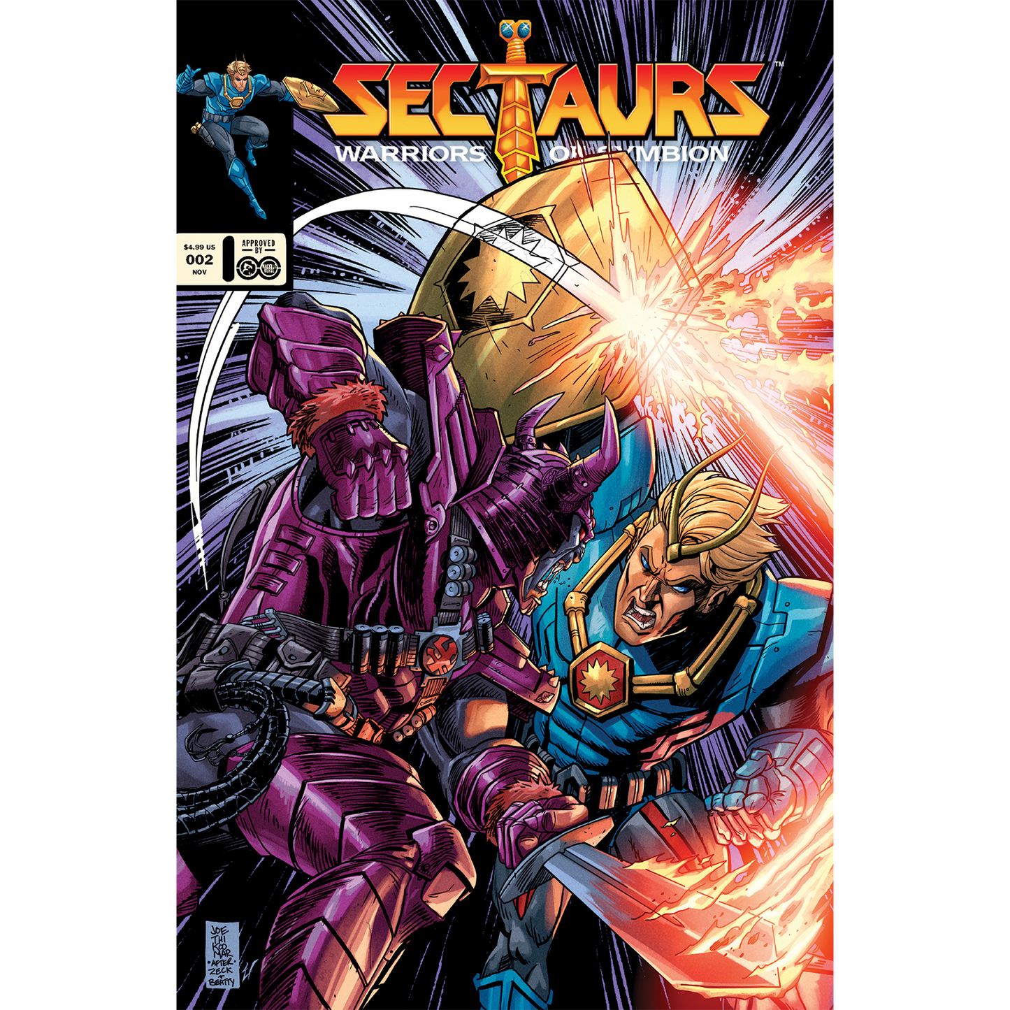 Sectaurs #2 Comic Book Cover F by A. J. Jothikumar