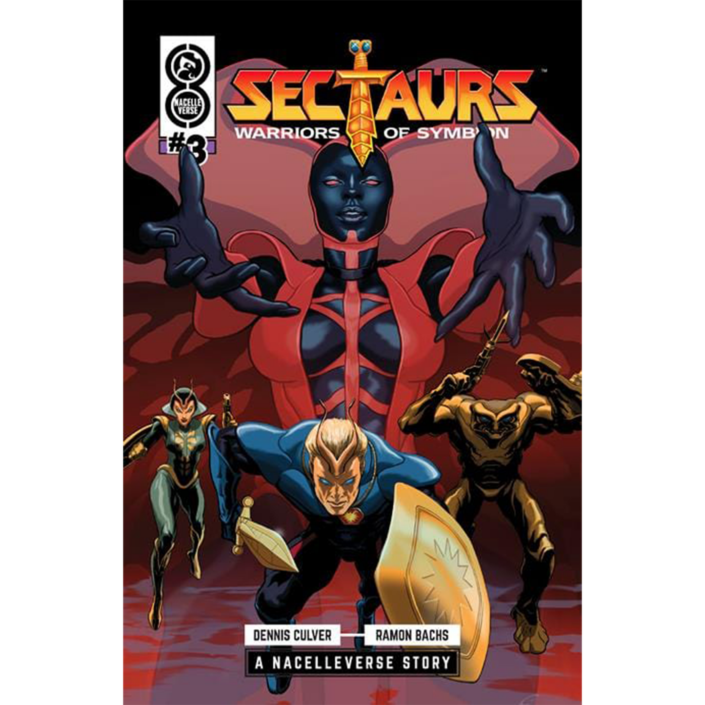 Sectaurs #3 Comic Book Cover B by Grey Williamson