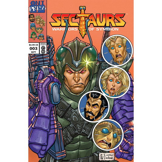 Sectaurs #3 Comic Book Cover F by A. J. Jothikumar And Ulises Arreola