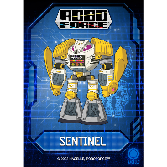 RoboForce - Sentinel Animerad Karaktärsmagnet