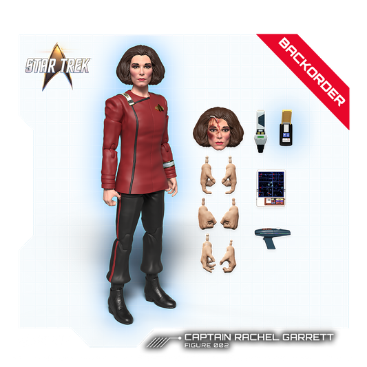 Captain Rachel Garrett Action Figure - Star Trek: The Next Generation - "Yesterday's Enterprise"