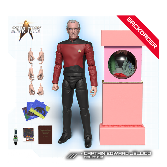 Captain Edward Jellico Action Figure - Star Trek: The Next Generation