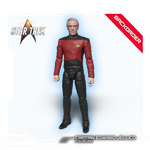 Captain Edward Jellico Action Figure - Star Trek: The Next Generation