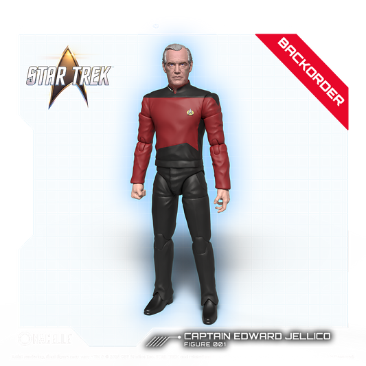 Captain Edward Jellico Action Figure - Star Trek: The Next Generation