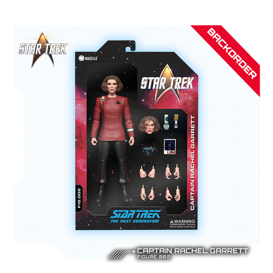 Captain Rachel Garrett Action Figure - Star Trek: The Next Generation - "Yesterday's Enterprise"