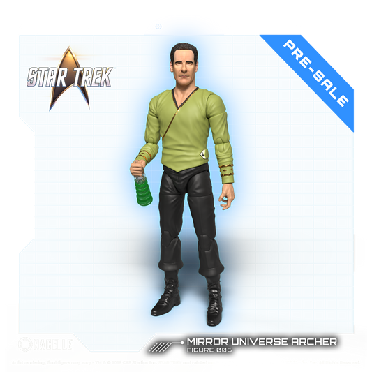 Mirror Universe Archer Action Figure - Star Trek: Enterprise