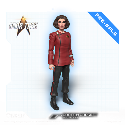 Captain Garrett Action Figure - Star Trek: The Next Generation - "Yesterday's Enterprise"