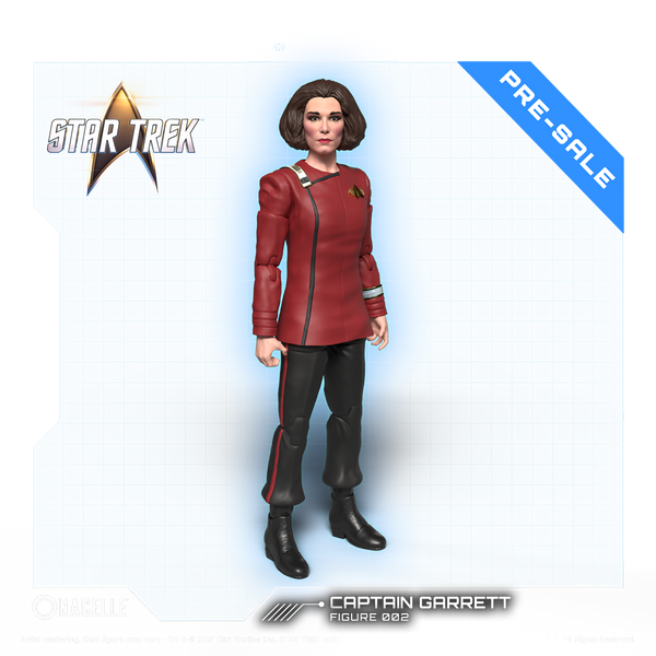 Captain Garrett Action Figure - Star Trek: The Next Generation - "Yesterday's Enterprise"