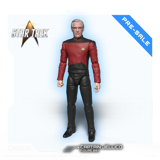 Captain Jellico Action Figure - Star Trek: The Next Generation