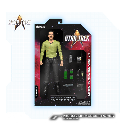 Mirror Universe Archer Action Figure - Star Trek: Enterprise