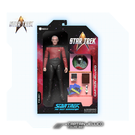 Captain Jellico Action Figure - Star Trek: The Next Generation